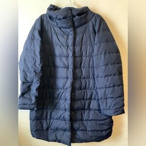 Ellen gusher puffer long coat